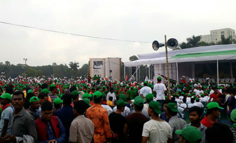 সোহরাওয়ার্দী উদ্যানের আওয়ামী লীগ গণসমাবেশ