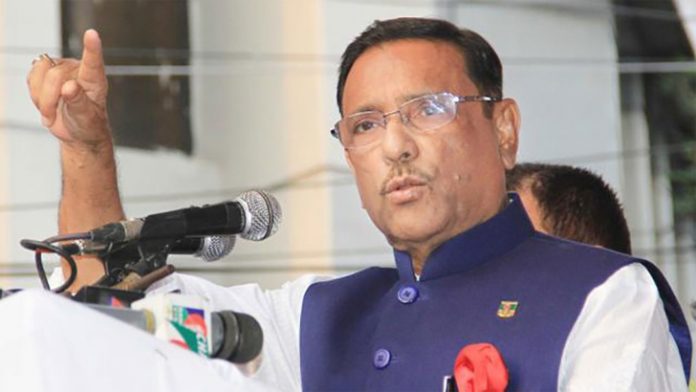 আওয়ামী ছাড়া বাকি সব পাকিস্তানের মিত্র এমনটাই বললেন সেতুমন্ত্রী ওবায়দুল কাদের