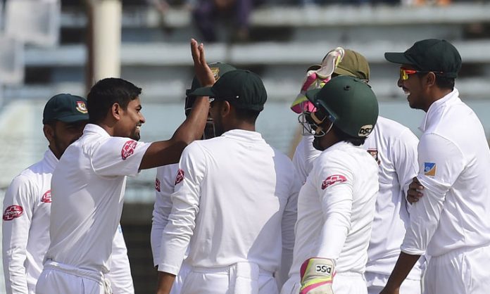 তাইজুলের ঘুর্ণিতে তিনদিনেই চট্টগ্রাম টেস্ট জিতে নিয়েছে বাংলাদেশ