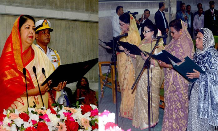 সংরক্ষিত নারী আসনের ৪৯ জন নতুন সদস্যের শপথ
